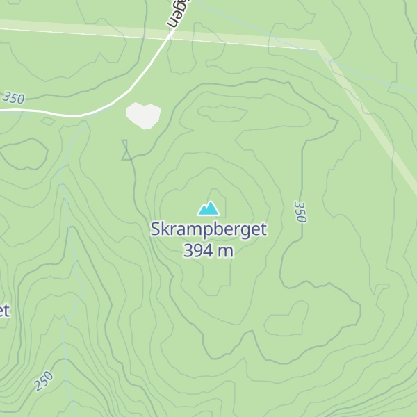 Map of Skrampberget