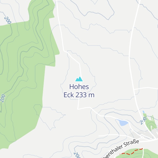 Map of Hohes Eck