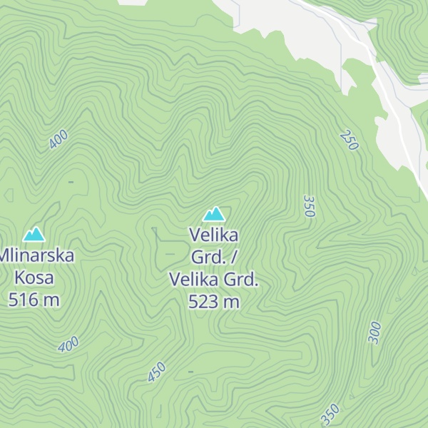 Map of Velika Grd. / Velika Grd.