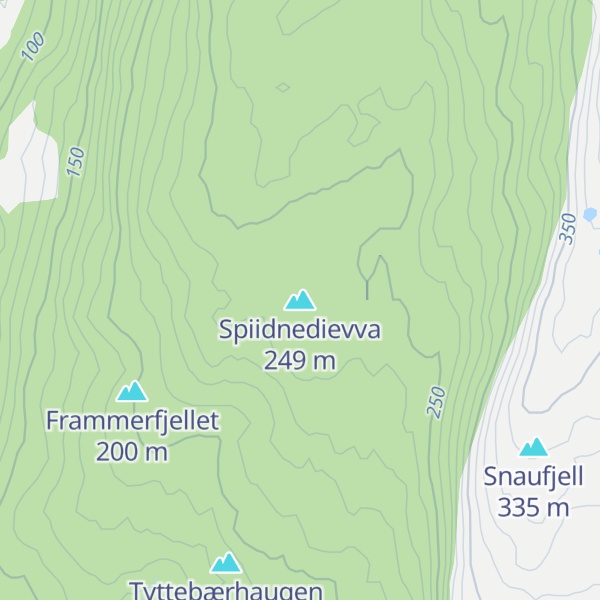 Map of Spiidnedievva