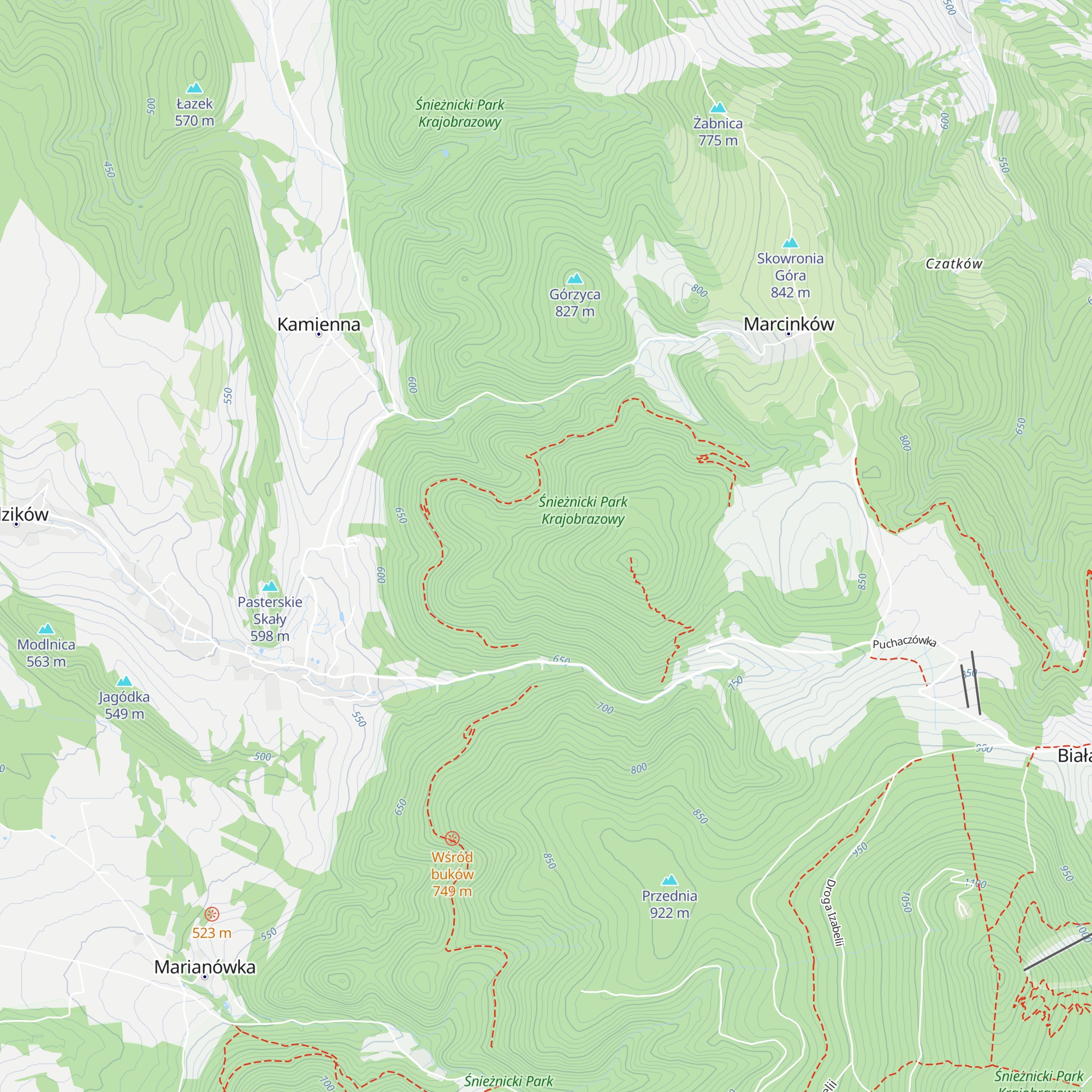 Stanica u Stacha map