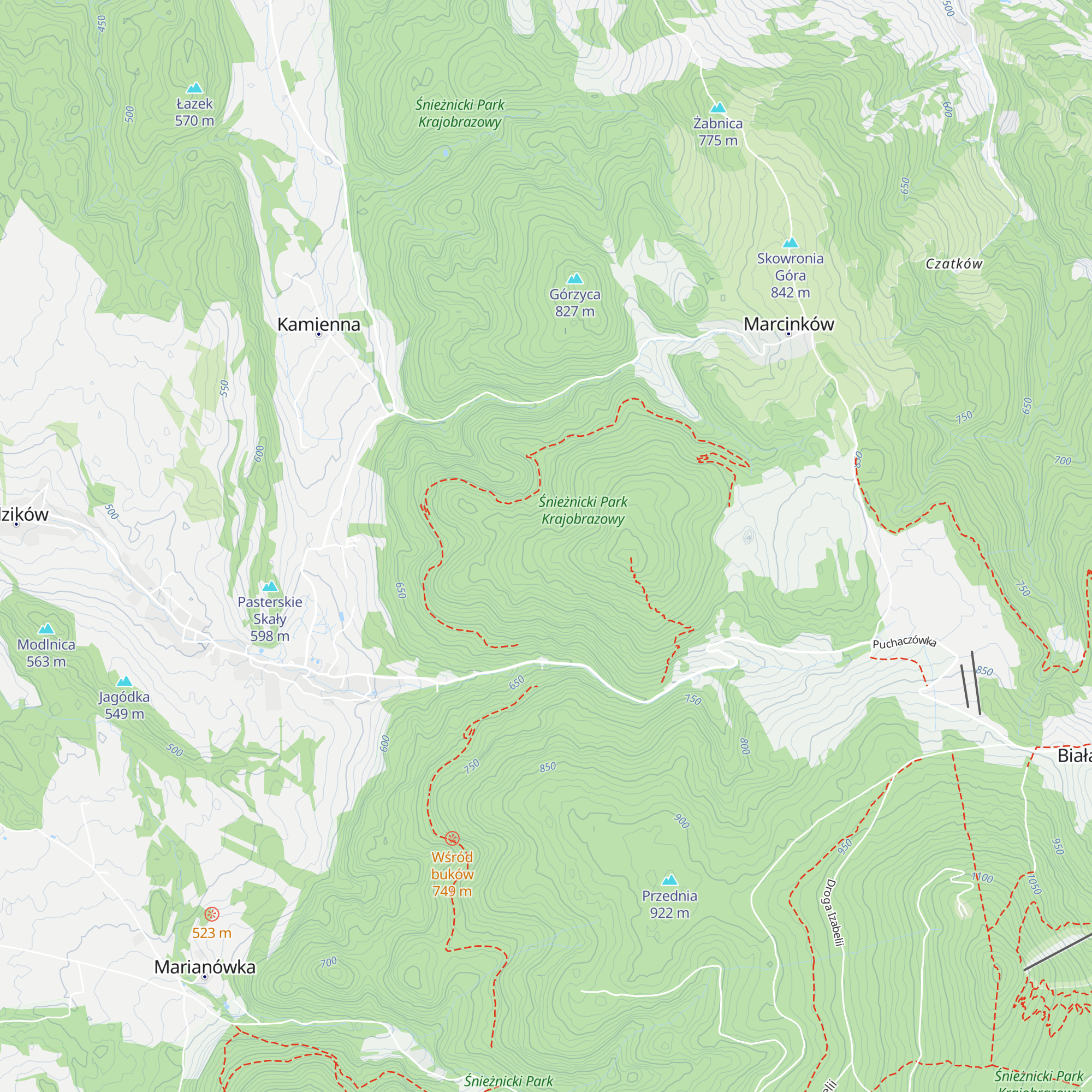 Stanica u Stacha map