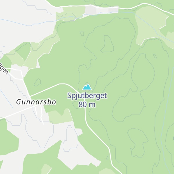 Map of Spjutberget
