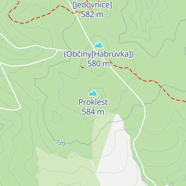Map of Proklest
