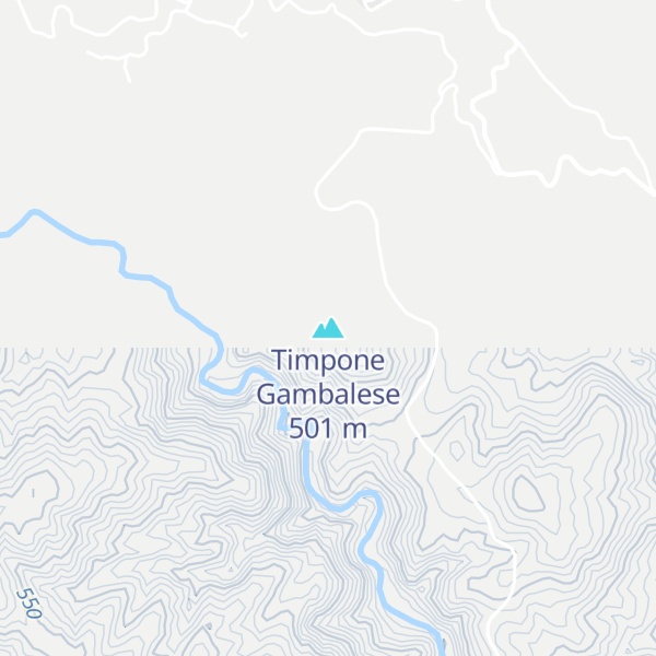 Map of Timpone Gambalese