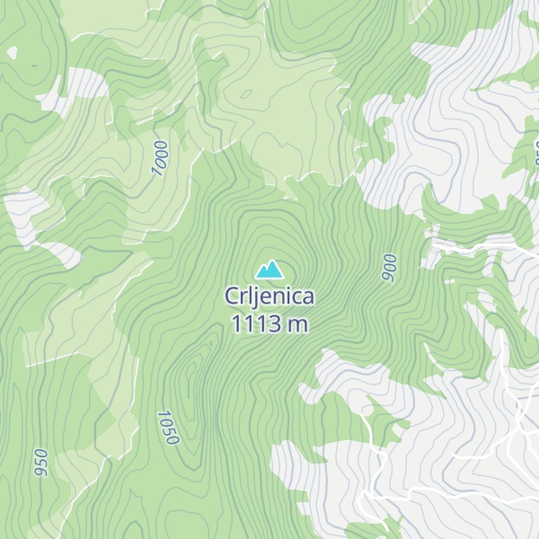 Map of Crljenica