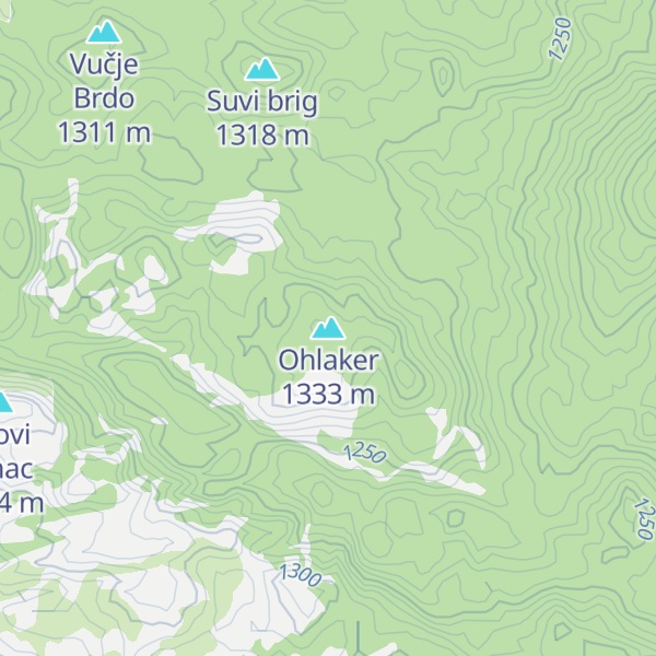 Map of Ohlaker