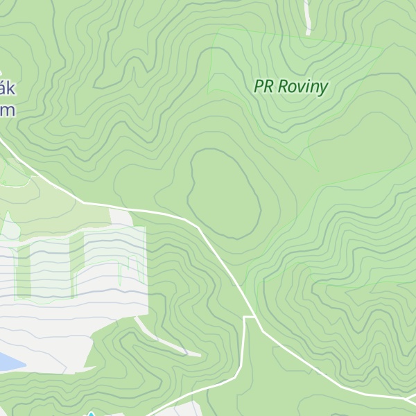 Map of Přední kout