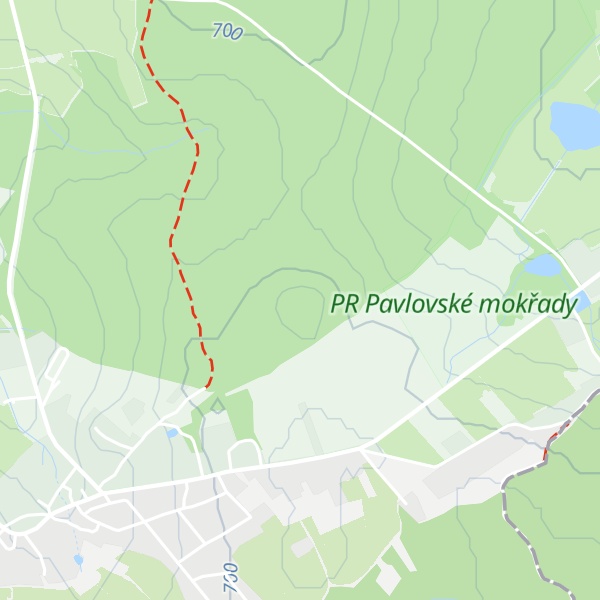 Map of Horka [Benešov]