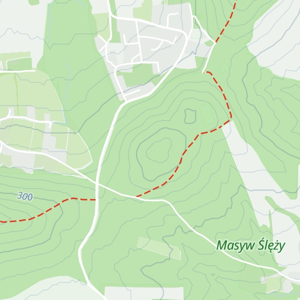 Map of Winna Góra