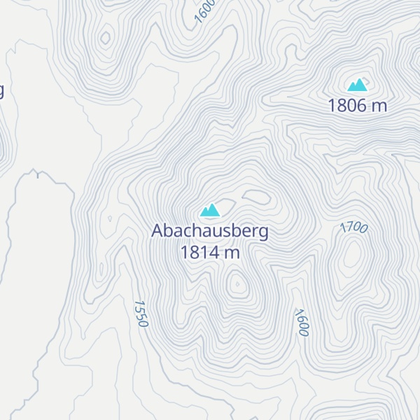 Map of Abachausberg