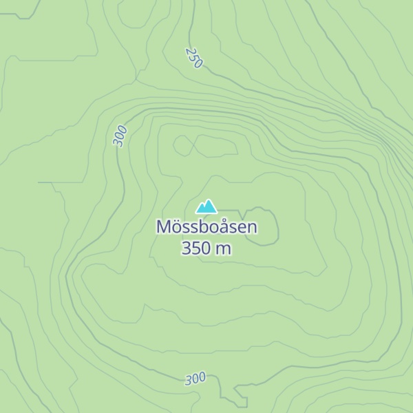 Map of Mössboåsen