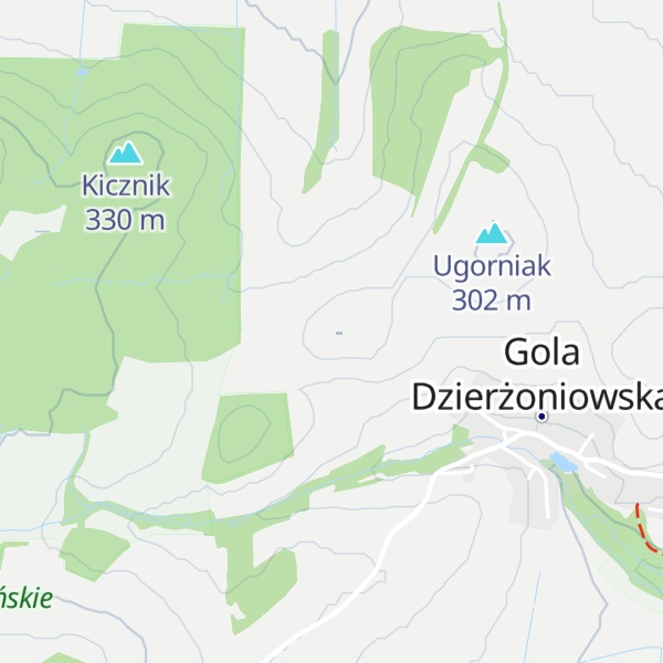 Map of Pogorzelak
