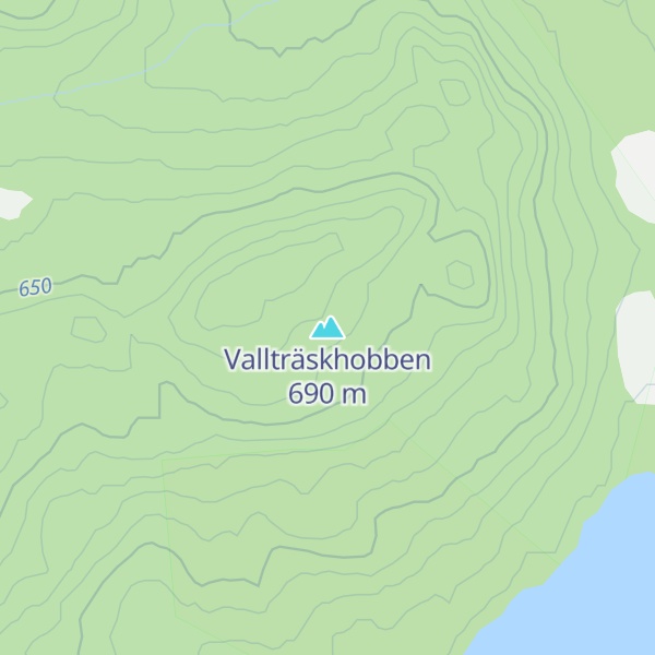 Map of Vallträskhobben