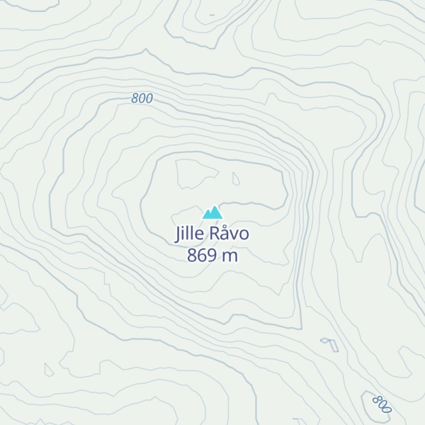 Map of Jille Råvo