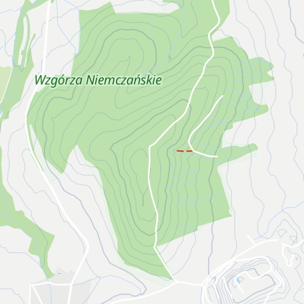 Map of Łupkowa