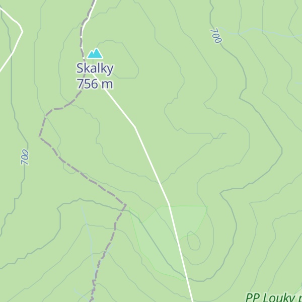 Map of U vodojemu [Buková]