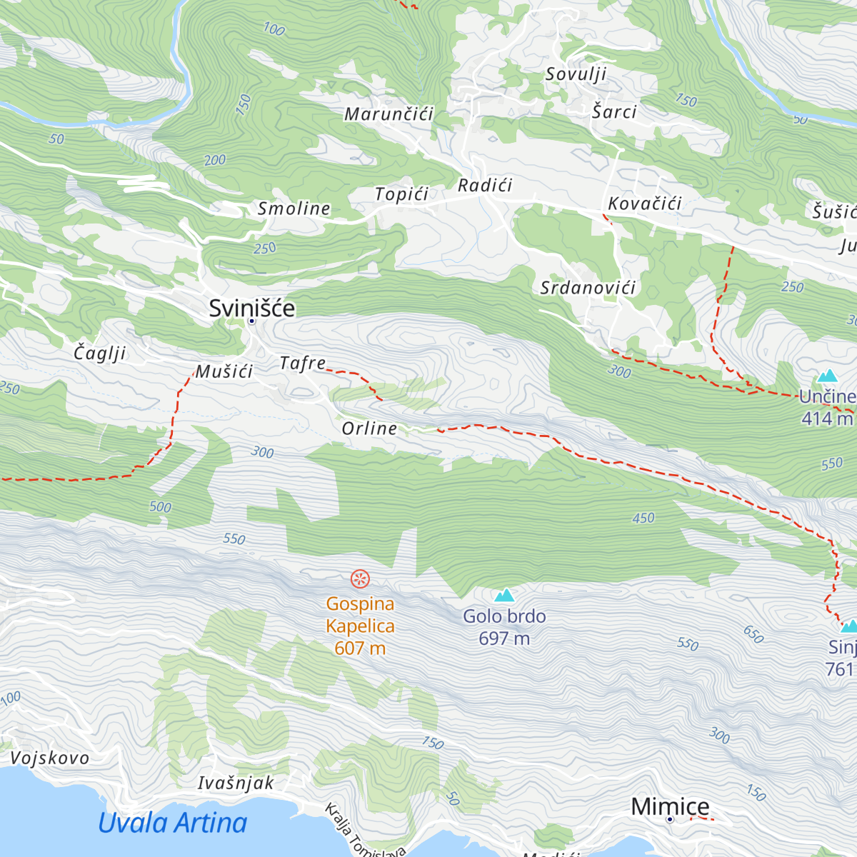 Konoba Kremenko map