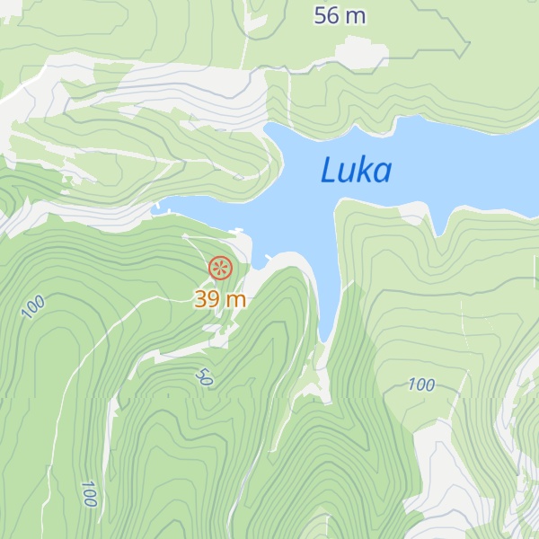 Map of Restaurant Rojen - Rade