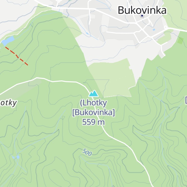 Map of (Lhotky [Bukovinka]
