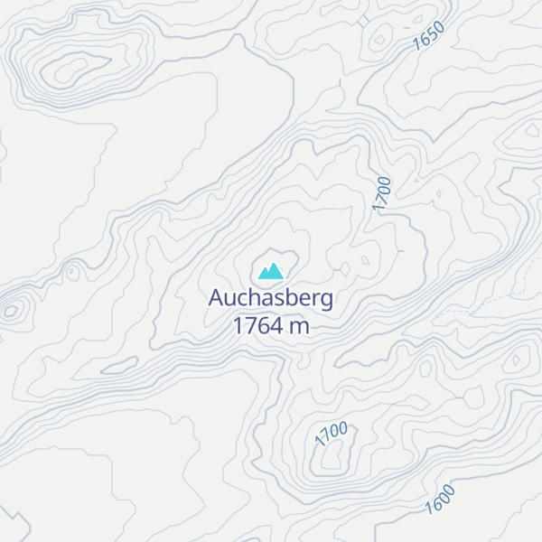 Map of Auchasberg