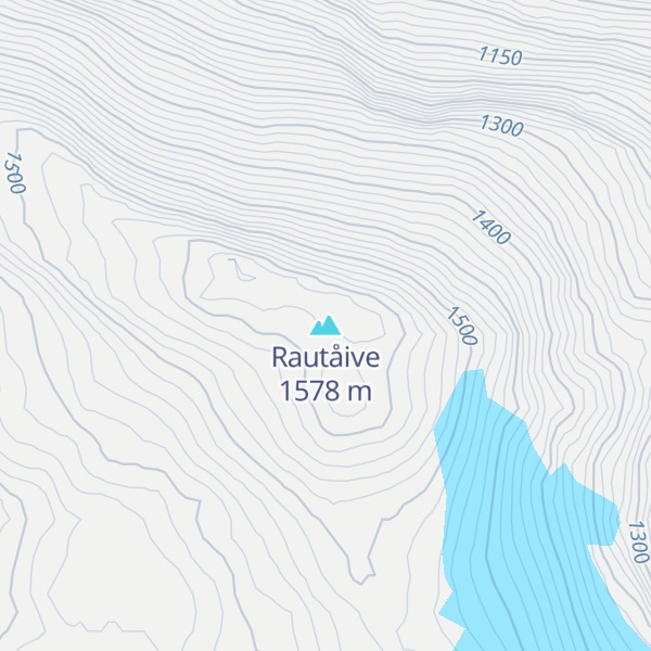Map of Rautåive