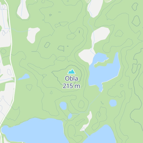 Map of Obla