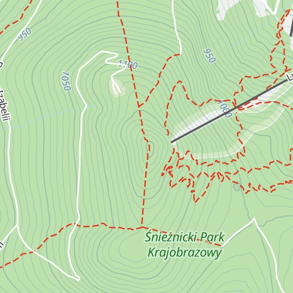 Map of Czarna Góra
