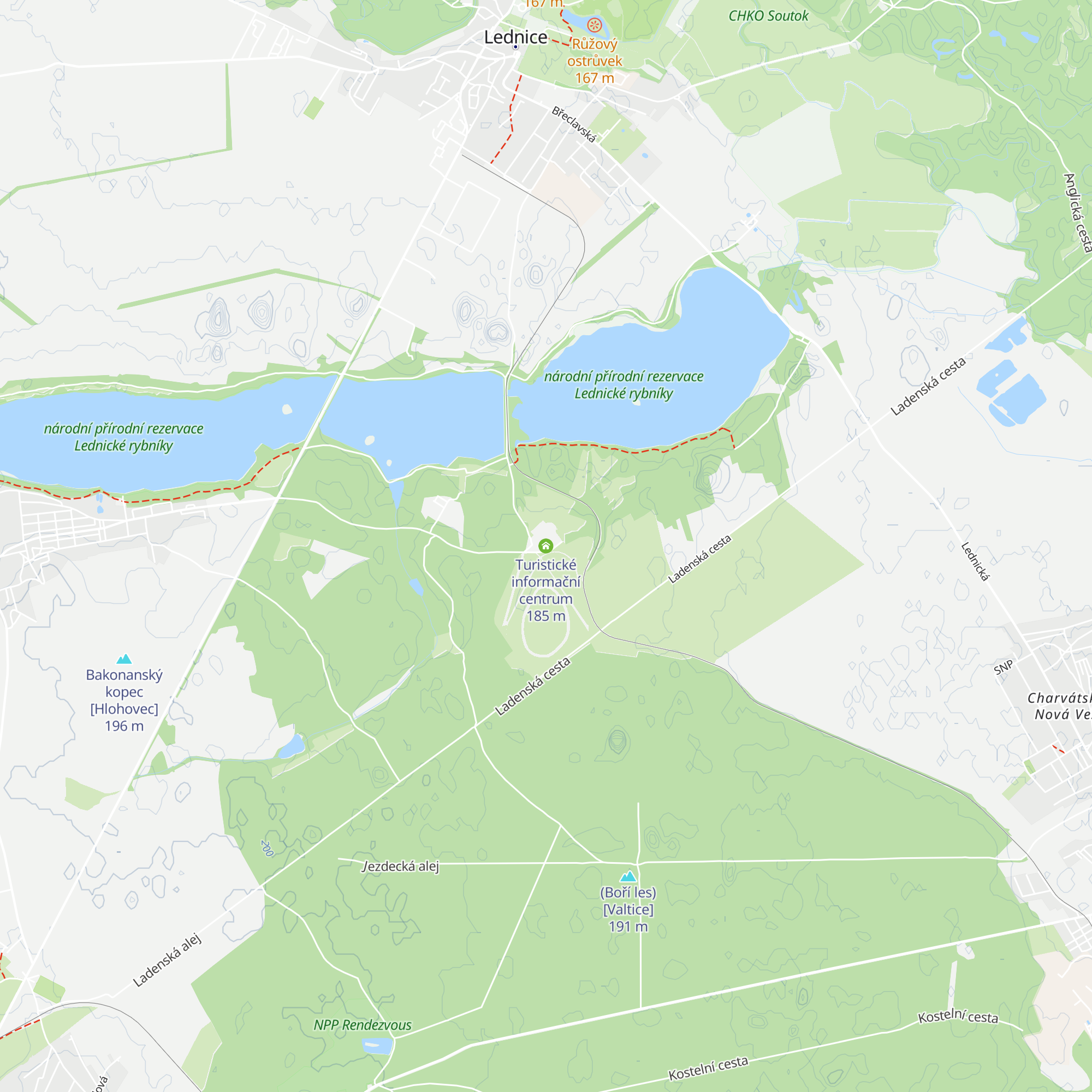 Turistické informační centrum map