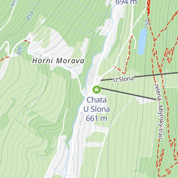 Map of Chata Terezka