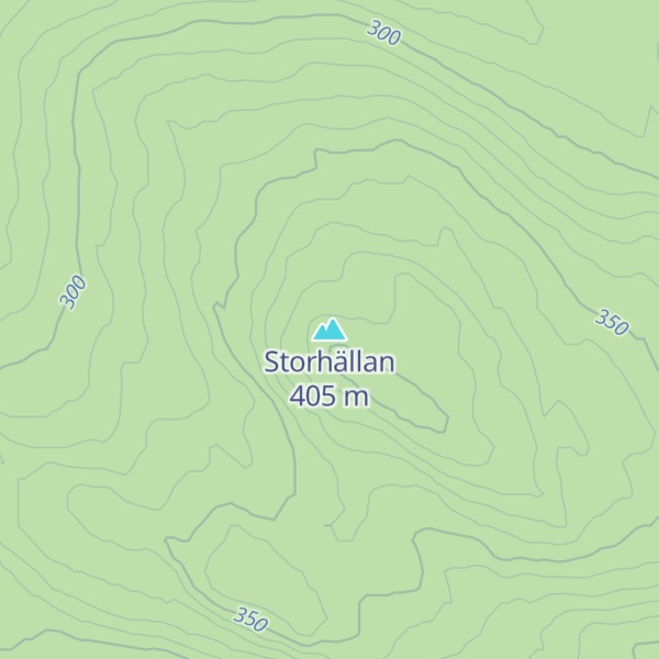 Map of Storhällan