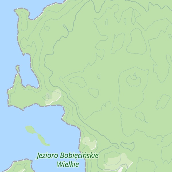 Map of Godna Góra