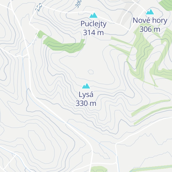 Map of Lysá