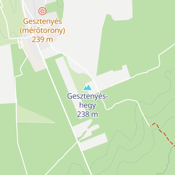 Map of Gesztenyés-hegy