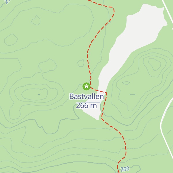 Map of Bastvallen