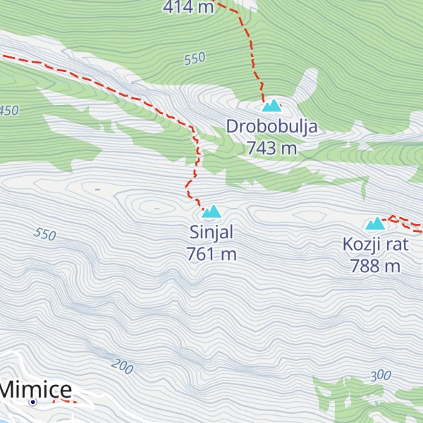 Map of Sinjal