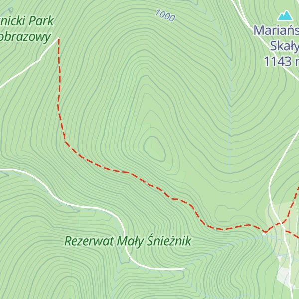 Map of Średniak