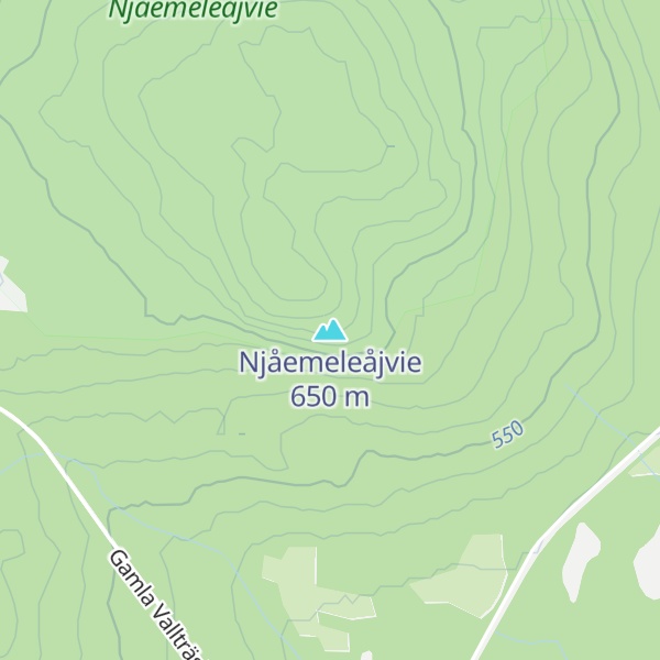 Map of Njåemeleåjvie