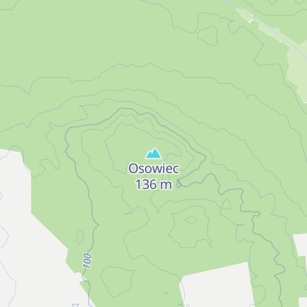 Map of Osowiec