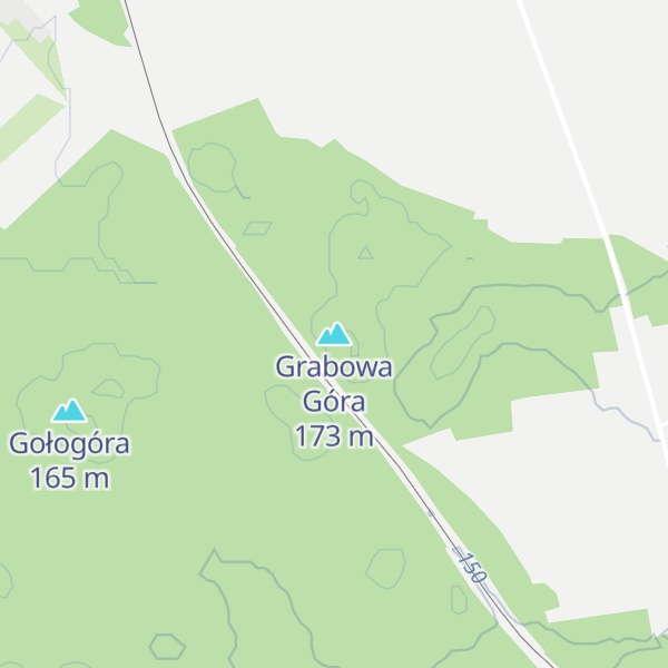 Map of Grabowa Góra