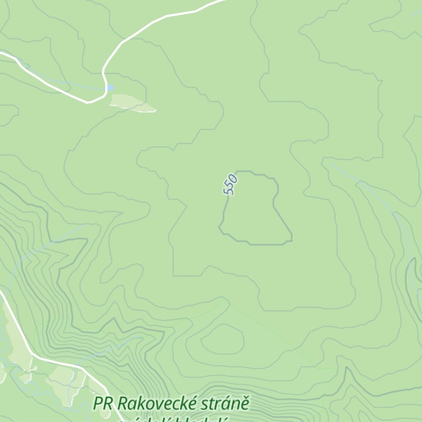 Map of K.554 (Ruprechtovské polesí)