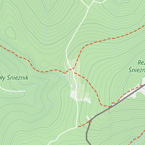 Map of Na Śnieżniku