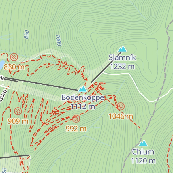Map of Chata Slaměnka