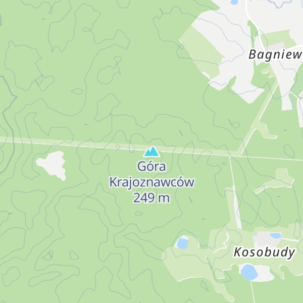 Map of Góra Krajoznawców