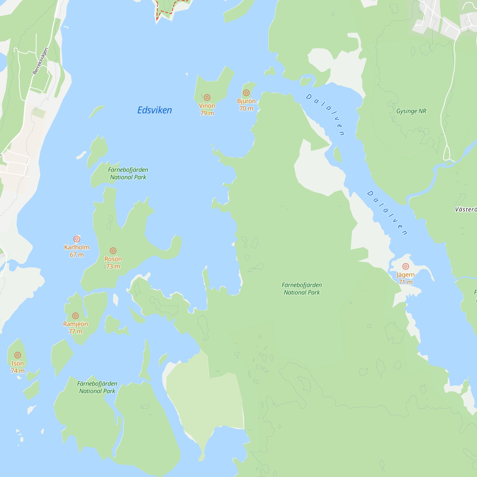 Bengts Stuga map