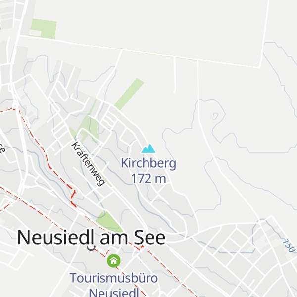 Map of Kirchberg