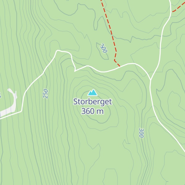 Map of Storberget