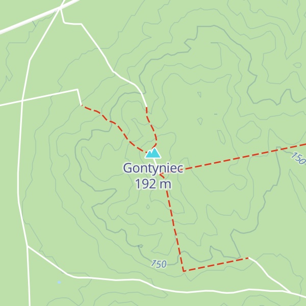 Map of Gontyniec