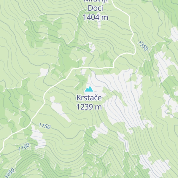 Map of Krstače