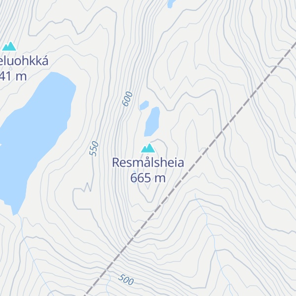 Map of Resmålsheia